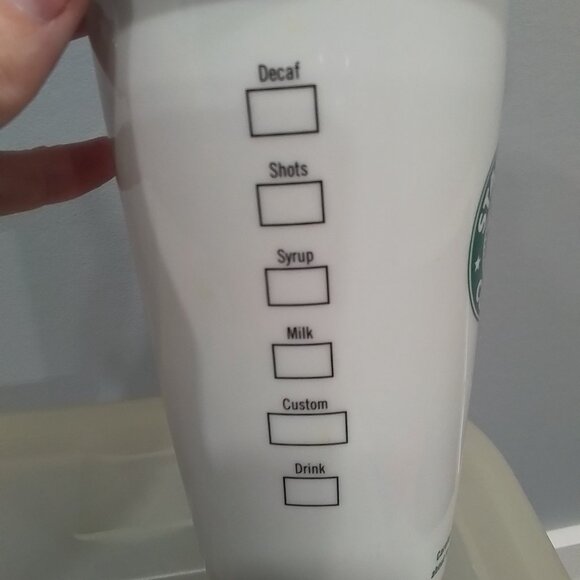 Starbucks 2009 Vintage ceramic coffee cup - Picture 5 of 6